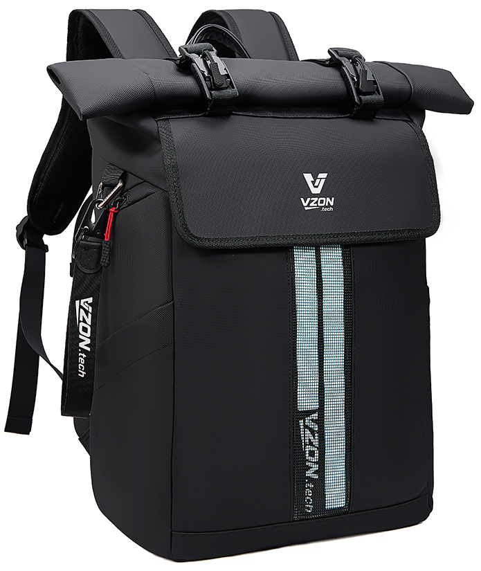 VZON.Tech White Neon 26L Backpack